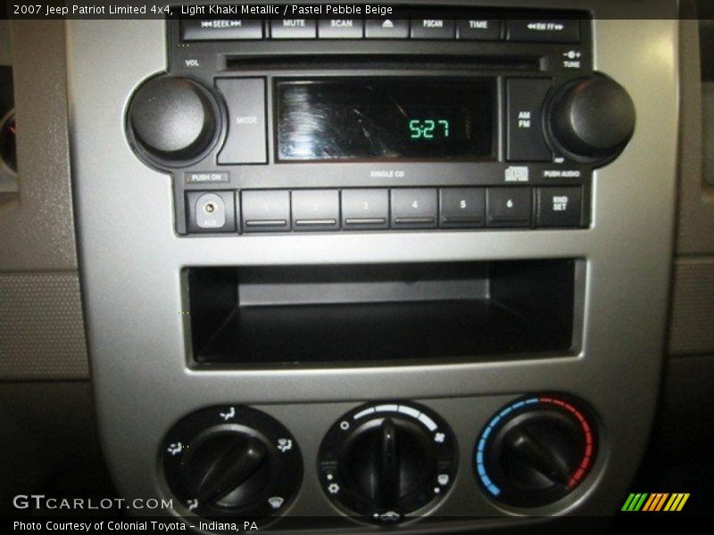 Light Khaki Metallic / Pastel Pebble Beige 2007 Jeep Patriot Limited 4x4
