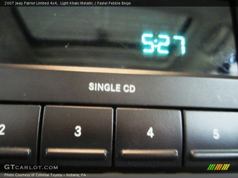 Light Khaki Metallic / Pastel Pebble Beige 2007 Jeep Patriot Limited 4x4