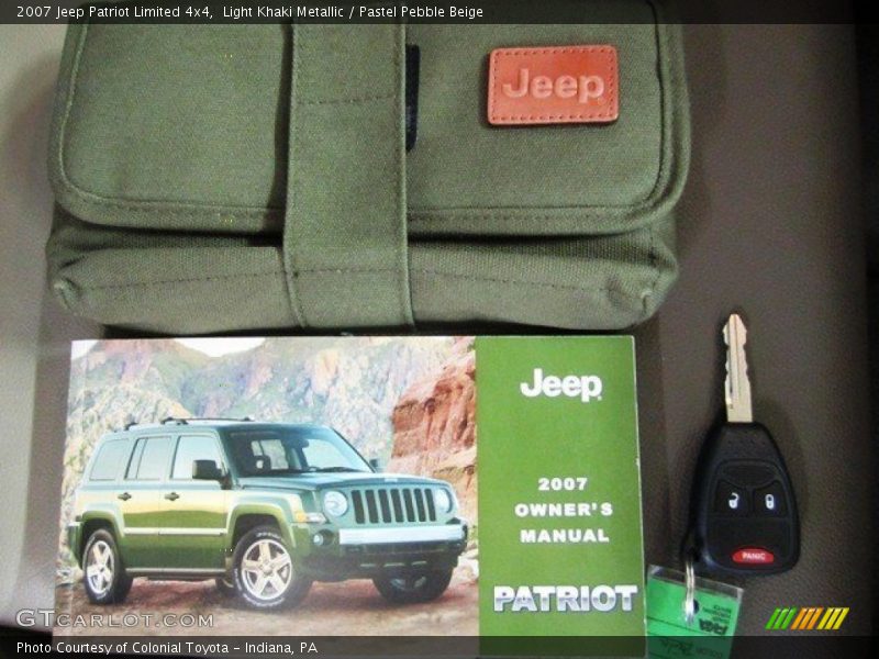 Light Khaki Metallic / Pastel Pebble Beige 2007 Jeep Patriot Limited 4x4