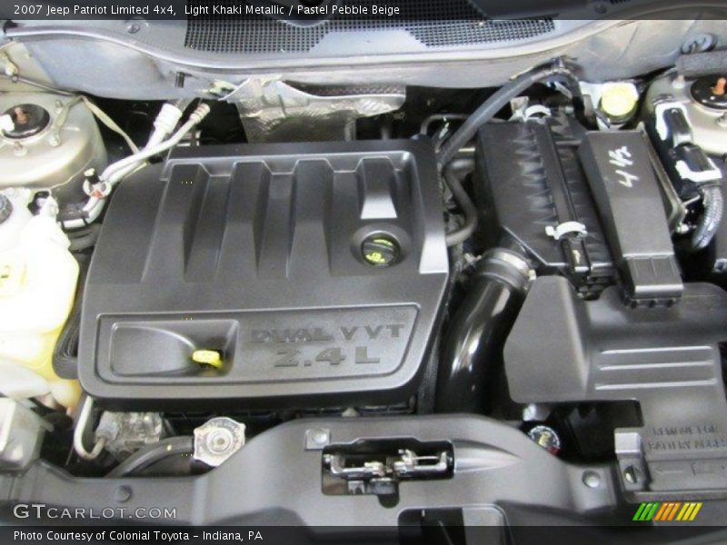Light Khaki Metallic / Pastel Pebble Beige 2007 Jeep Patriot Limited 4x4