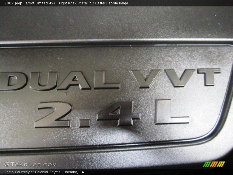 Light Khaki Metallic / Pastel Pebble Beige 2007 Jeep Patriot Limited 4x4