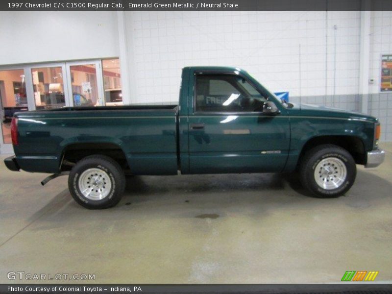  1997 C/K C1500 Regular Cab Emerald Green Metallic