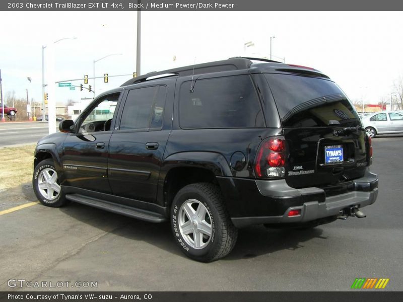 Black / Medium Pewter/Dark Pewter 2003 Chevrolet TrailBlazer EXT LT 4x4