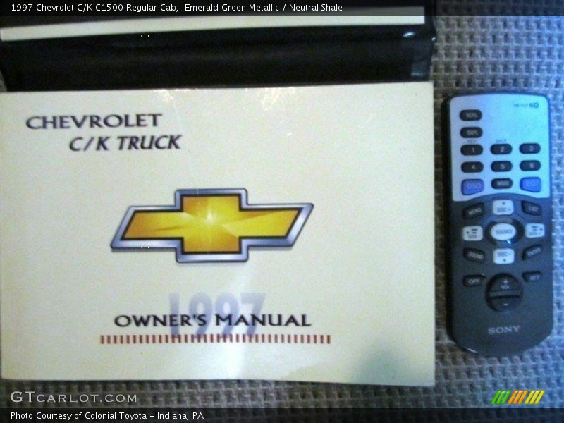 Books/Manuals of 1997 C/K C1500 Regular Cab