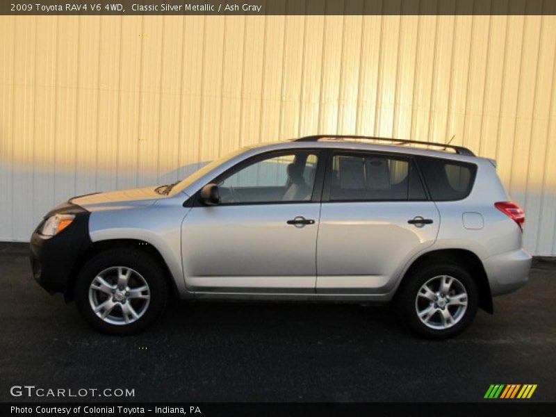 Classic Silver Metallic / Ash Gray 2009 Toyota RAV4 V6 4WD