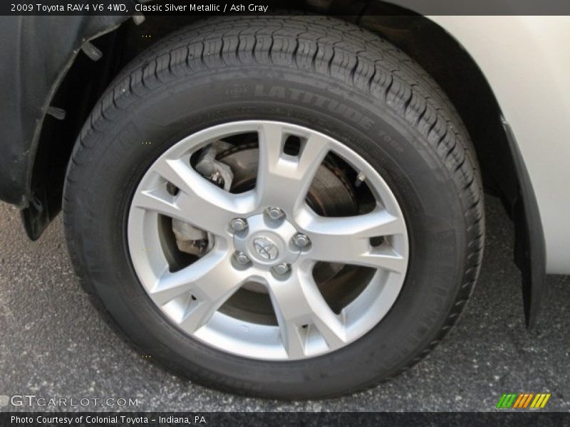 Classic Silver Metallic / Ash Gray 2009 Toyota RAV4 V6 4WD
