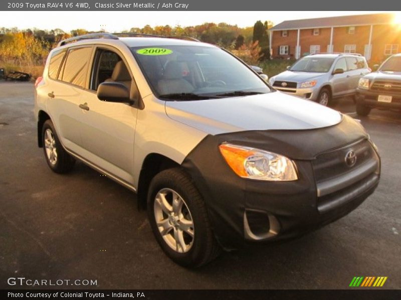 Classic Silver Metallic / Ash Gray 2009 Toyota RAV4 V6 4WD