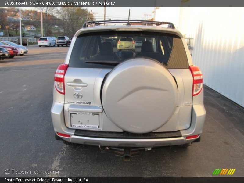 Classic Silver Metallic / Ash Gray 2009 Toyota RAV4 V6 4WD