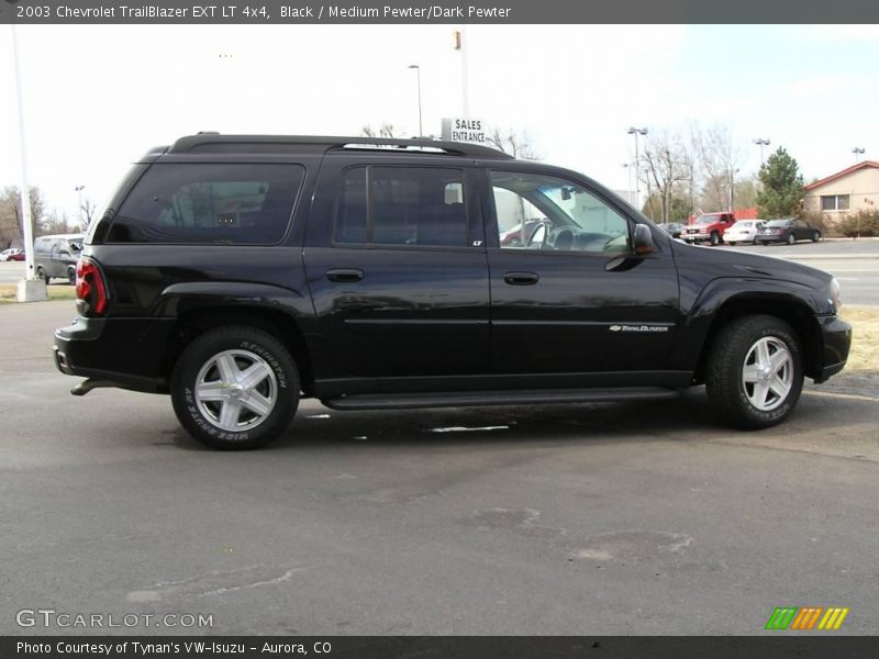 Black / Medium Pewter/Dark Pewter 2003 Chevrolet TrailBlazer EXT LT 4x4