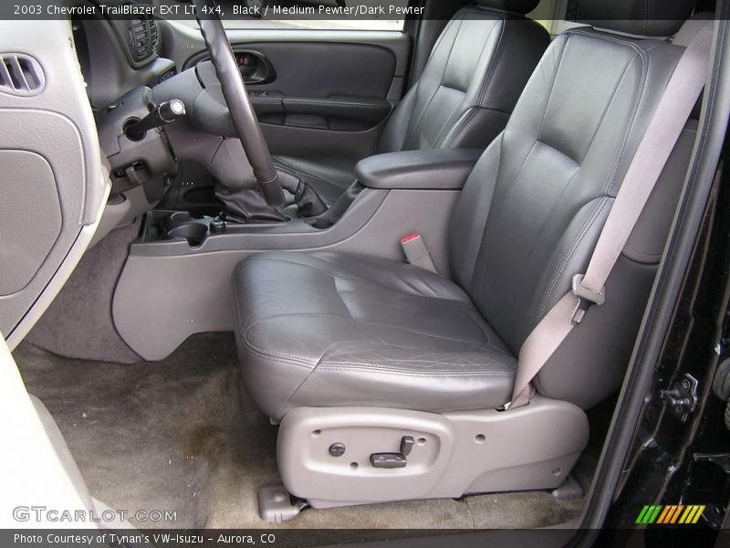 Black / Medium Pewter/Dark Pewter 2003 Chevrolet TrailBlazer EXT LT 4x4