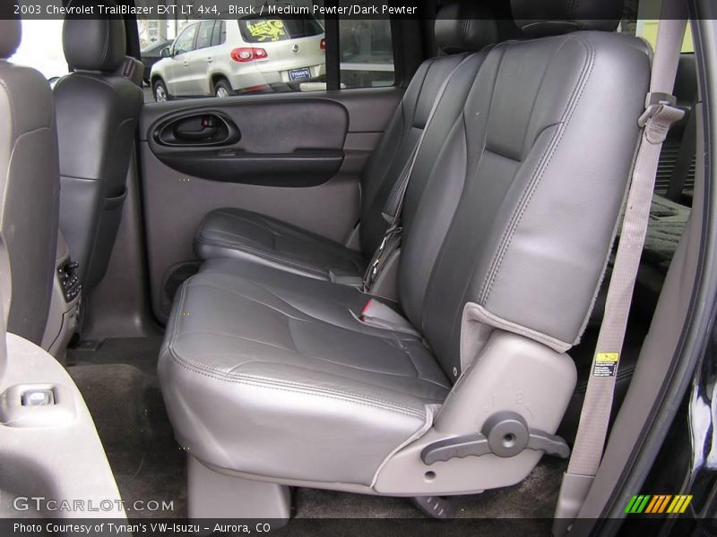 Black / Medium Pewter/Dark Pewter 2003 Chevrolet TrailBlazer EXT LT 4x4