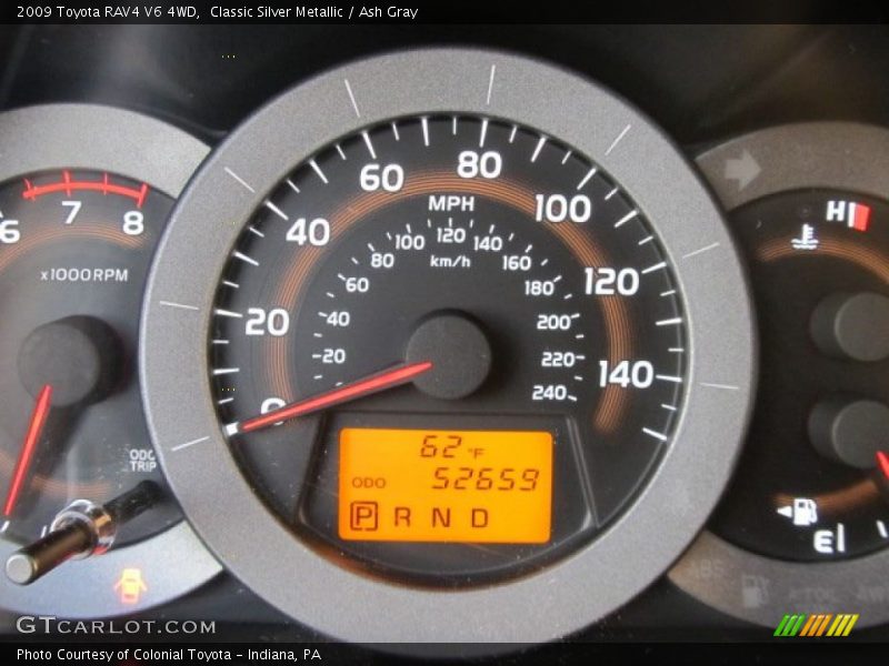 Classic Silver Metallic / Ash Gray 2009 Toyota RAV4 V6 4WD