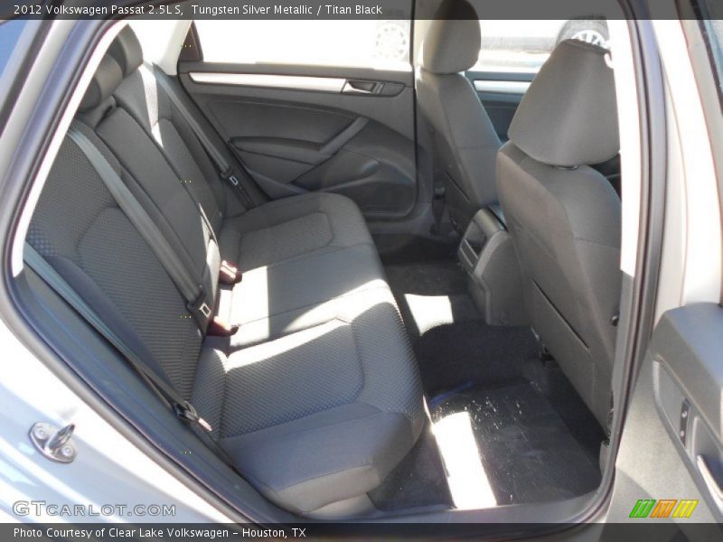 Tungsten Silver Metallic / Titan Black 2012 Volkswagen Passat 2.5L S