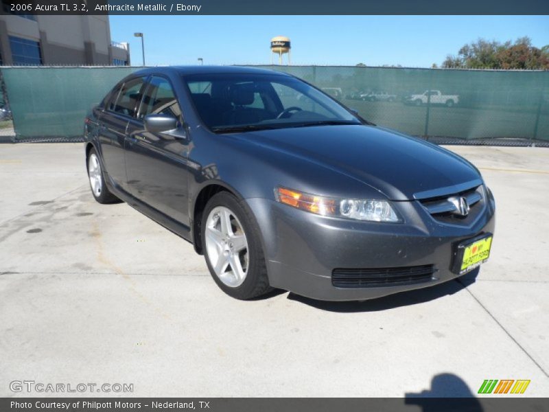 Anthracite Metallic / Ebony 2006 Acura TL 3.2