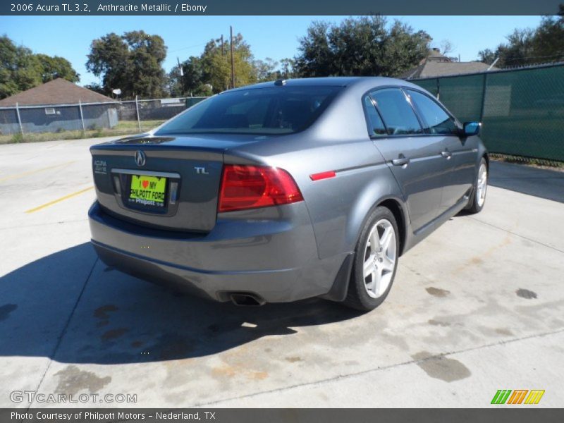 Anthracite Metallic / Ebony 2006 Acura TL 3.2