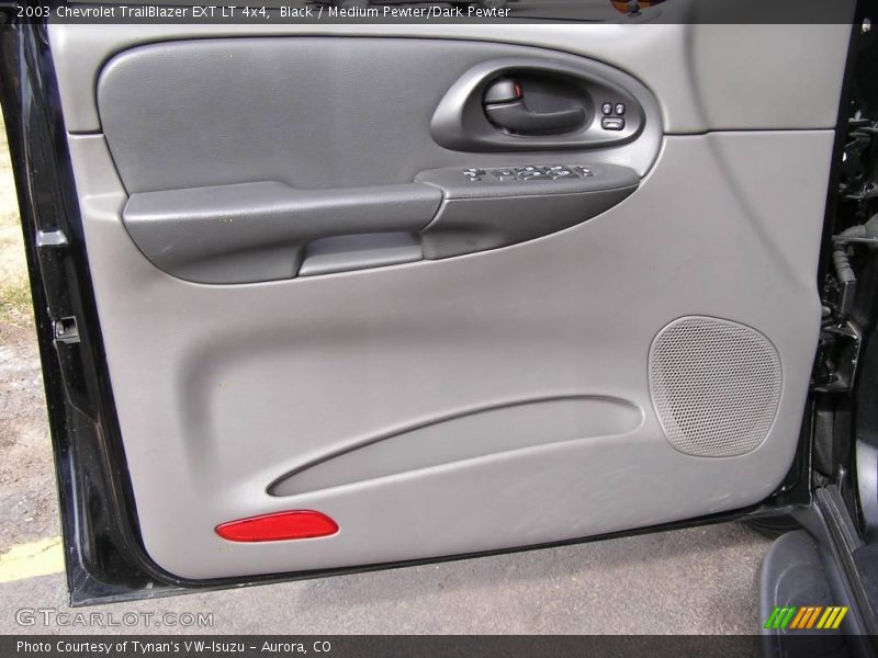 Black / Medium Pewter/Dark Pewter 2003 Chevrolet TrailBlazer EXT LT 4x4