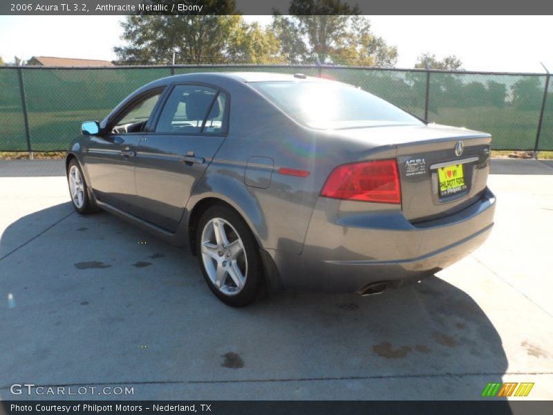 Anthracite Metallic / Ebony 2006 Acura TL 3.2