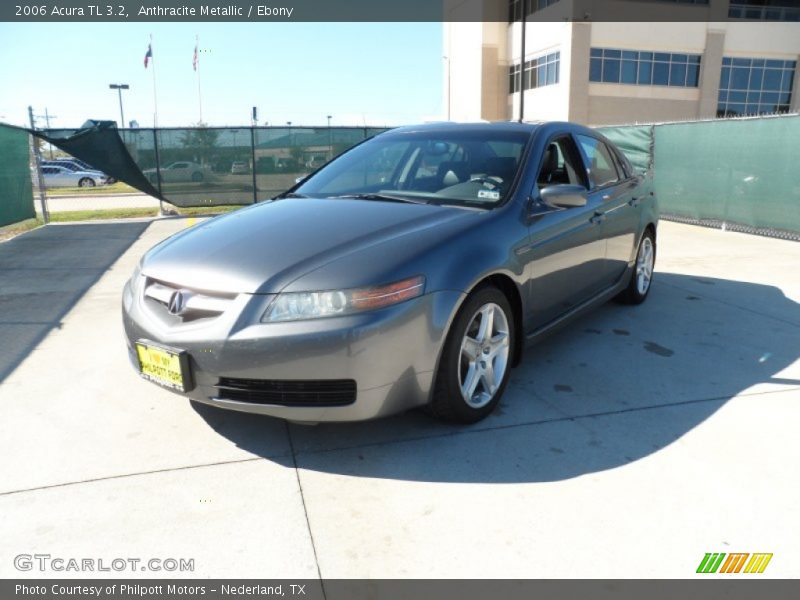 Anthracite Metallic / Ebony 2006 Acura TL 3.2