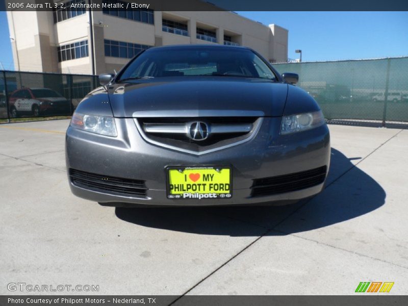 Anthracite Metallic / Ebony 2006 Acura TL 3.2