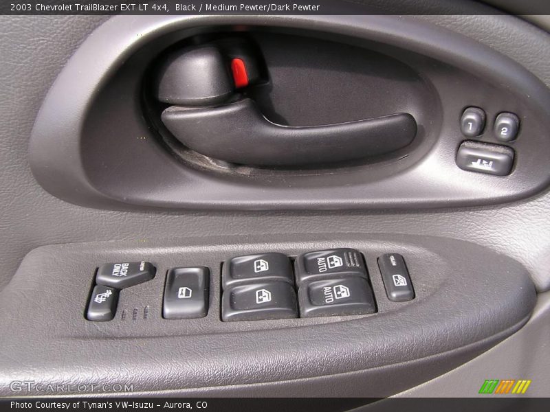 Black / Medium Pewter/Dark Pewter 2003 Chevrolet TrailBlazer EXT LT 4x4