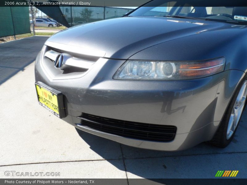 Anthracite Metallic / Ebony 2006 Acura TL 3.2
