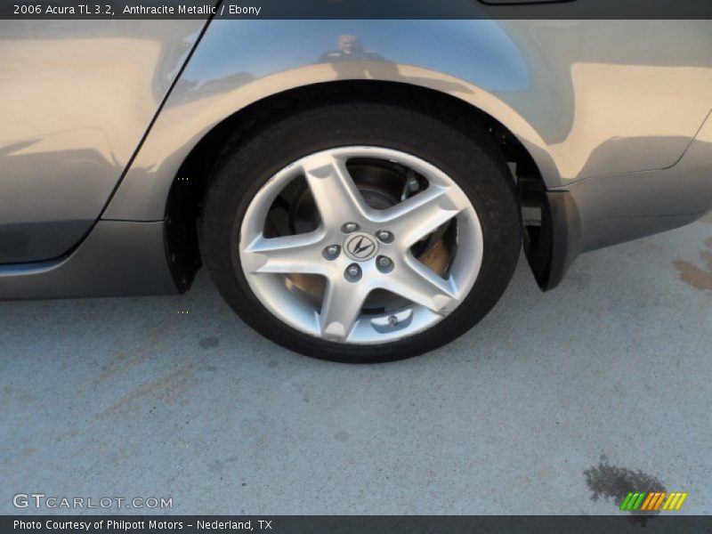 Anthracite Metallic / Ebony 2006 Acura TL 3.2