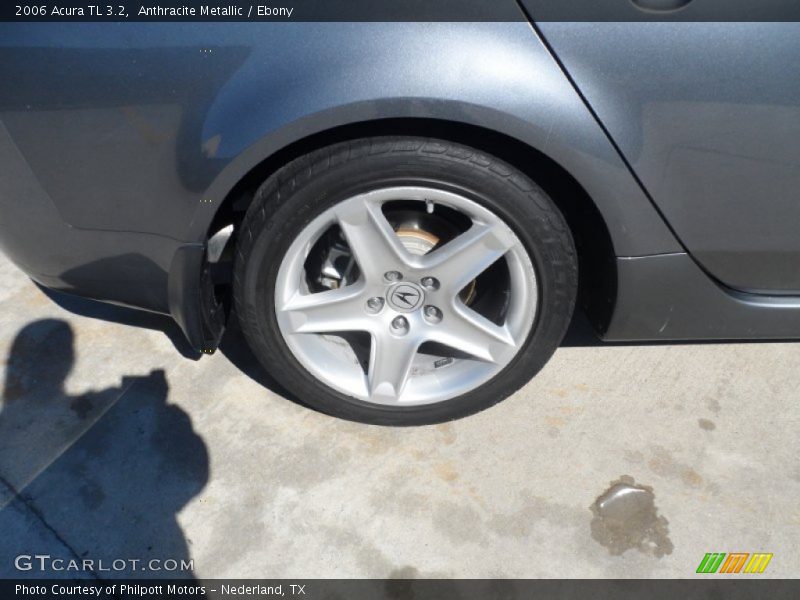 Anthracite Metallic / Ebony 2006 Acura TL 3.2