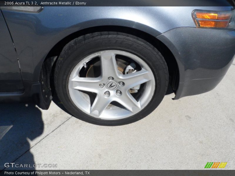 Anthracite Metallic / Ebony 2006 Acura TL 3.2