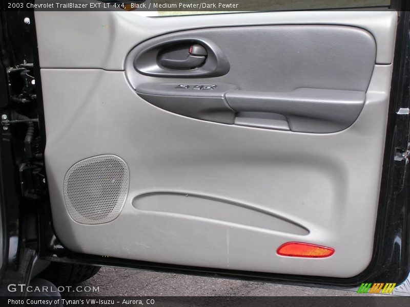 Black / Medium Pewter/Dark Pewter 2003 Chevrolet TrailBlazer EXT LT 4x4