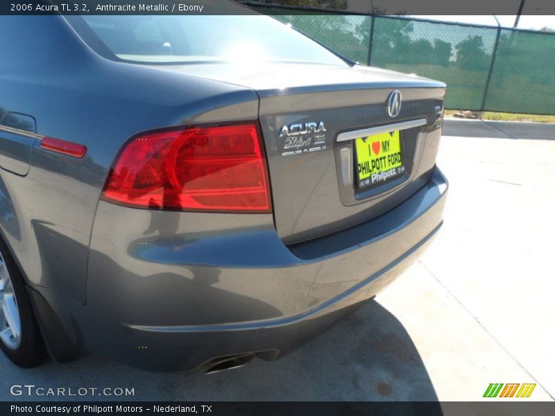 Anthracite Metallic / Ebony 2006 Acura TL 3.2