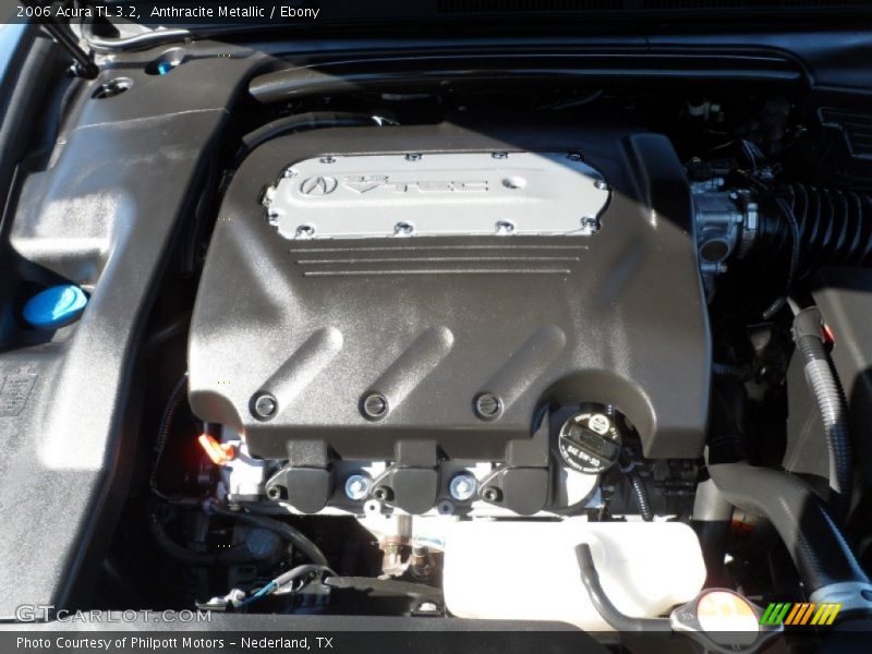 Anthracite Metallic / Ebony 2006 Acura TL 3.2