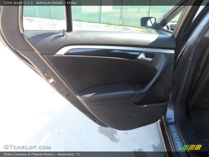 Anthracite Metallic / Ebony 2006 Acura TL 3.2