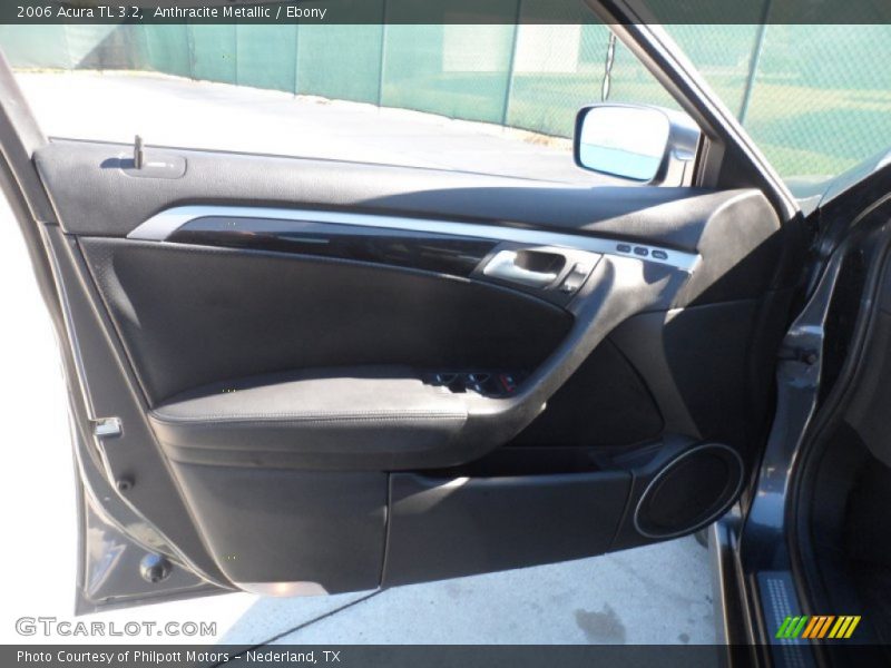 Anthracite Metallic / Ebony 2006 Acura TL 3.2