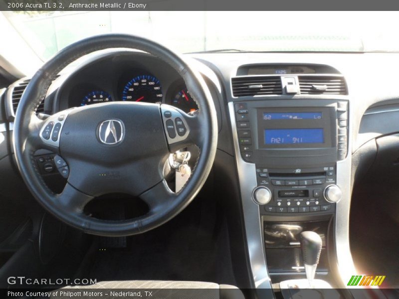 Anthracite Metallic / Ebony 2006 Acura TL 3.2
