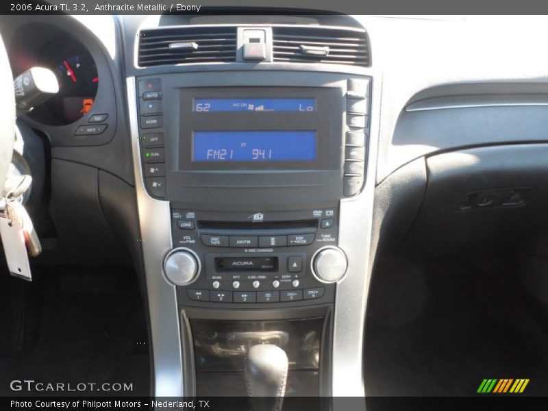 Anthracite Metallic / Ebony 2006 Acura TL 3.2