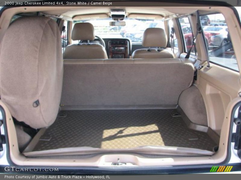 Stone White / Camel Beige 2000 Jeep Cherokee Limited 4x4
