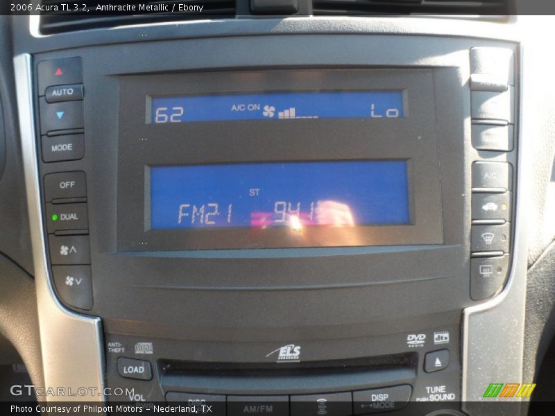 Anthracite Metallic / Ebony 2006 Acura TL 3.2