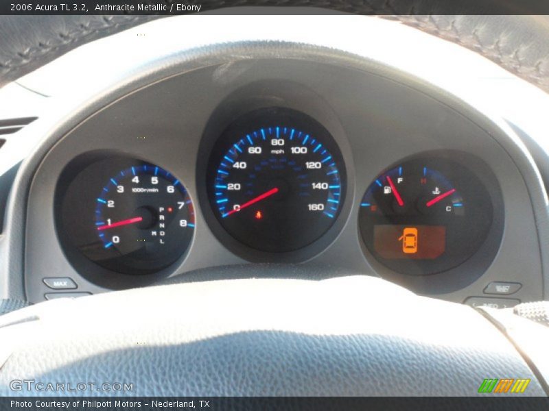 Anthracite Metallic / Ebony 2006 Acura TL 3.2
