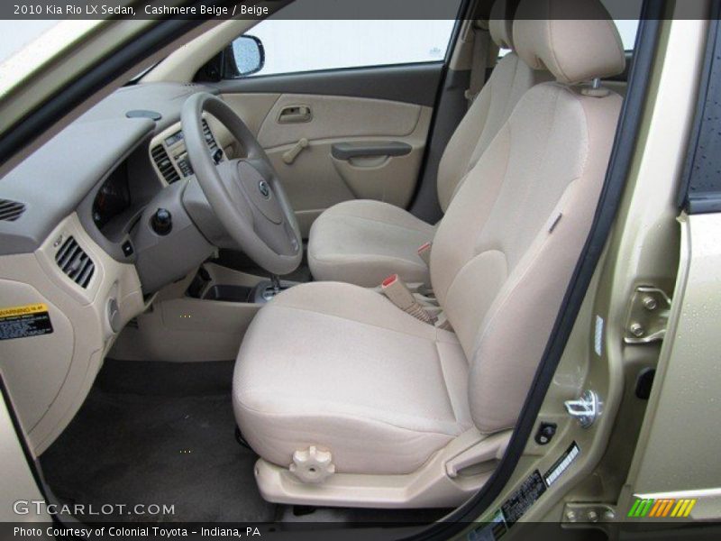 Cashmere Beige / Beige 2010 Kia Rio LX Sedan