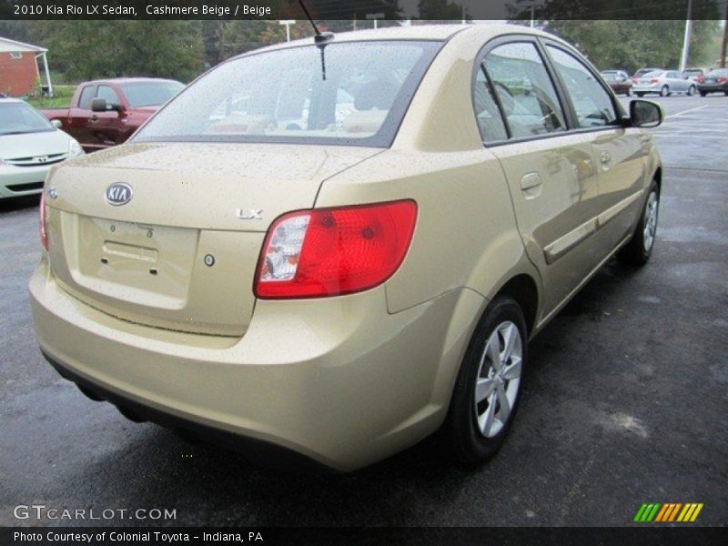 Cashmere Beige / Beige 2010 Kia Rio LX Sedan
