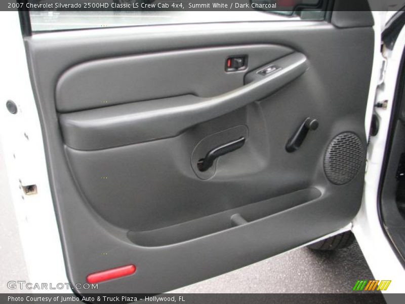 Summit White / Dark Charcoal 2007 Chevrolet Silverado 2500HD Classic LS Crew Cab 4x4