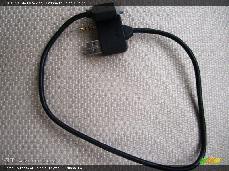 Cashmere Beige / Beige 2010 Kia Rio LX Sedan