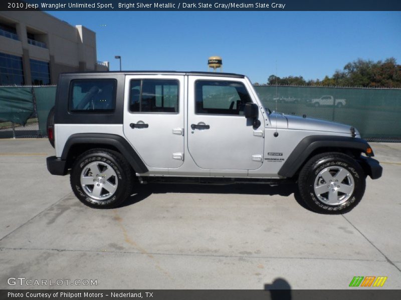 2010 Wrangler Unlimited Sport Bright Silver Metallic