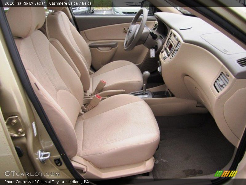 Cashmere Beige / Beige 2010 Kia Rio LX Sedan