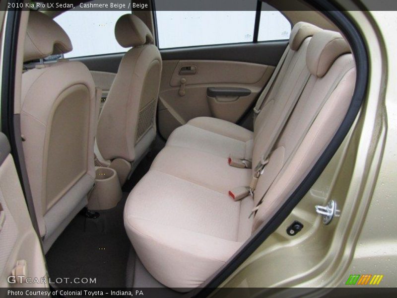 Cashmere Beige / Beige 2010 Kia Rio LX Sedan