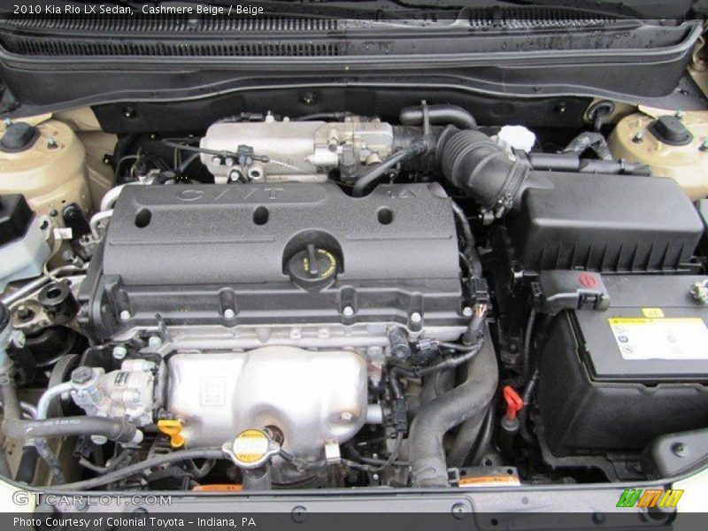 Cashmere Beige / Beige 2010 Kia Rio LX Sedan