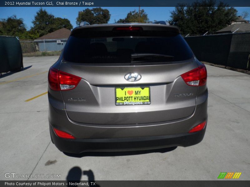 Chai Bronze / Taupe 2012 Hyundai Tucson GLS