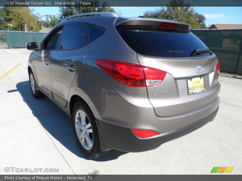 Chai Bronze / Taupe 2012 Hyundai Tucson GLS