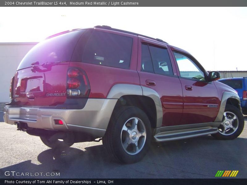 Medium Red Metallic / Light Cashmere 2004 Chevrolet TrailBlazer LS 4x4