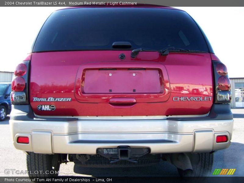 Medium Red Metallic / Light Cashmere 2004 Chevrolet TrailBlazer LS 4x4